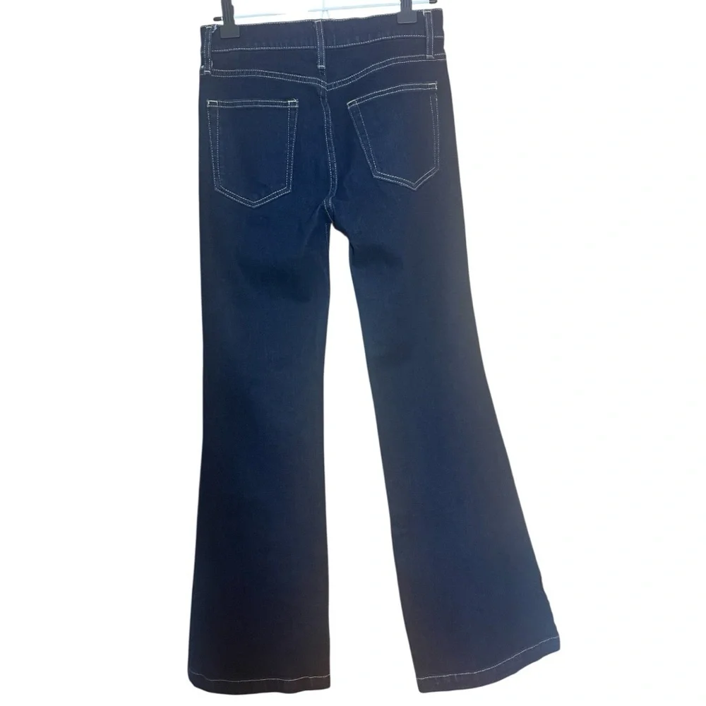 GAP 1969 Women’s Authentic Flare‎ Jeans 27S 30”Inseam Dark Rinse Low Stretch
